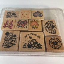 Vintage Stampin Up Jesus Loves You Rubber Stamp Set plus Others - $7.61