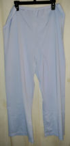 Excellent Womens Shadowline Periwinkle 100% Nylon Pajama Pant Size 44 (Xl) - £25.64 GBP