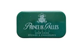 Prince De Galles Paris Shoe Shine Sponge Esponsol Madrid Travel Vintage  - $29.99