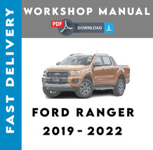 Ford Ranger 2019 2020 2021 2022 Service Repair Workshop Manual - £5.60 GBP