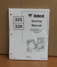 Bobcat 325, 328 Compact Excavator Service Manual Shop Repair Book 3 PN# ... - £31.13 GBP