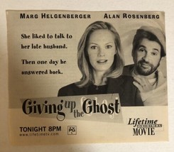 Giving Up The Ghost TV Guide Print Ad Marg Helgenburger Alan Rosenberg T... - $5.93