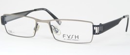 FYSH UK I Urban Brille 3389 501 Grau-Silber/Schwarz Brille Rahmen 51-17-140mm - £87.61 GBP