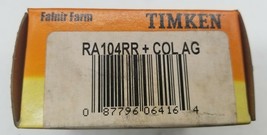 One(1) Fafnir RA104RR + COL AG 1.25 Inch 1-1/4 Ball Insert Bearing Made ... - £28.33 GBP