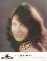 Leslee barnhill giant 12x8 hand signed management company photo 38709 p thumb200