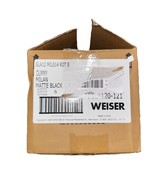 Weiser Milan Matte Black Front Door Handle with Lock 6 Pack - $98.99 CAD