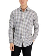 MSRP $65 Club Room Mens Plaid Collared Button-Down Shirt Size XXL - €32,44 EUR
