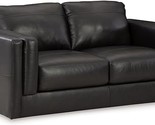 Signature Design by Ashley Amiata Modern Leather Match Loveseat with Non... - $1,705.99
