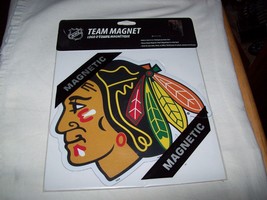 Chicago Blackhawks 8&quot;x7&quot; Magnet Vinyl Auto Fridge NHL Hockey Fan Fremont Die USA - £12.37 GBP