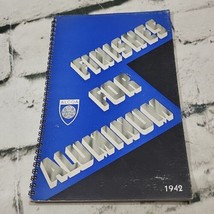 ALCOA ALUMINUM Finishes For 1942 Sales Booklet Brochure Manufacturing Vt... - £15.52 GBP
