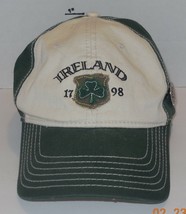 Ireland Irish adjustable One Size Fits all Hat Cap Shamrock - $9.98