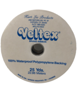 Berwick Veltex Ribbon Velvet VTG Waterproof 25 Yards French Blue 1.5&quot; Wi... - £14.22 GBP