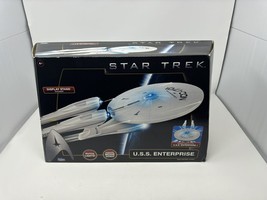 Playmates Star Trek USS Enterprise Starship Lights Sounds Display Stand NCC-1701 - £56.79 GBP