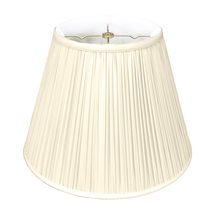 Royal Designs, Inc. Deep Empire Gather Pleat Basic Lamp Shade, BSO-753-16BG, 9 x - £70.84 GBP+