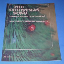 Mel Torme Sheet Music The Christmas Song Chestnuts Roasting On Open Fire Vintage - £15.71 GBP