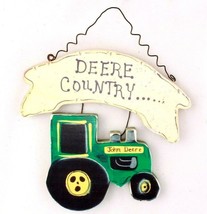 Vintage Crafty Tractor Wall Plaque Deere Country - £3.98 GBP