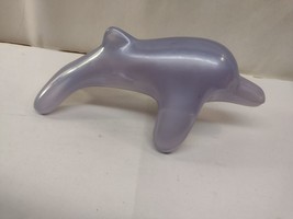 7&#39;&quot; Blue Dolphin Fish Resin Plastic beach nautical decor - £12.36 GBP