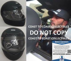 Jimmie Johnson #48 Nascar Driver signed full size helmet Beckett COA exa... - £394.24 GBP