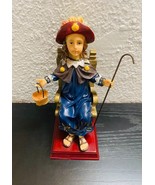 Vintage Santo Niño de Atocha 8&quot; Holy Child Of Atocha Resin Renaissance S... - £25.98 GBP