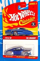 Hot Wheels 2007 Classics Series 3 #19 Tail Dragger Spectraflame Blue &amp; Chrome - £6.33 GBP