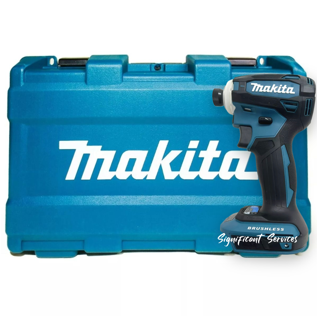 Makita 18V XDT19 Brushless Cordless 1/4&quot; 4 Speed Impact Driver Hard Carr... - $136.95