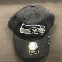 Women&#39;s NFL Seattle Seahawks Sequins Adjustable Buckled Hat Cap NEW - £28.30 GBP