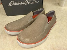 Eddie Bauer Men&#39;s Rivet Slip-On Shoes Driftwood Size 8.5 - $44.55