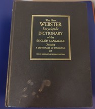 The New Webster Encyclopedic Dictionary of The English Language 1967 Publication - £9.68 GBP