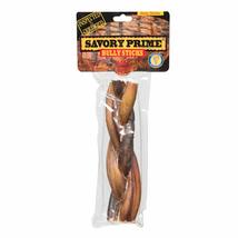 Savory Prime 301 American Braided Bully Stick Dog Treats, 6&quot; - $20.32