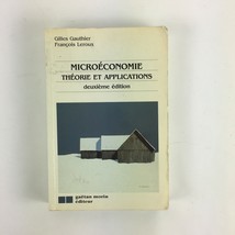 Gilles Gauthier Micro Economie Theorie ET Applications - £5.49 GBP