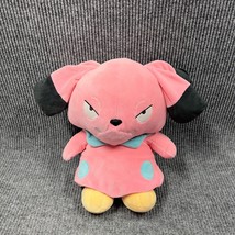 Build A Bear BABW Pokemon 16&quot; Plush SNUBBULL Pink Dog Stuffed Toy Embroi... - £28.94 GBP