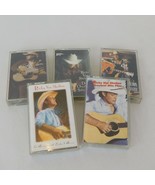 Lot of 5 Ricky Van Shelton Cassette Greatest Hits Bridge I Didn&#39;t Burn L... - £15.15 GBP