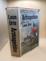 Armageddon Leon Uris 1964 Doubleday Hardcover DJ BCE Novel of Berlin - $23.42