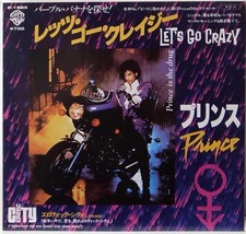 Prince Lets Go Crazy / Erotic City Japan 7&quot; Vinyl  P-1985  - $25.00
