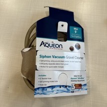 Aqueon Siphon Vacuum Aquarium Gravel Cleaner Mini for 1-5 Gallon Fish Tanks - £15.26 GBP
