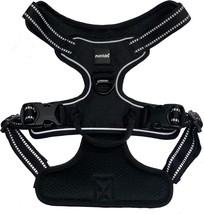 , Muttravel Comfort Zone No-Pull Dog Harness With 2 Leash Attachments, Reflectiv - £42.46 GBP