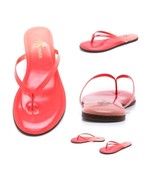YOSI SAMRA ROEE NEON PINK PATENT LEATHER FLIP FLOPS SANDALS Size 5 $70 NIB - $445.21 MXN