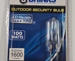 Brinks Outdoor Security Bulb - JCD Halogen - #7055 - 100W - 1600 Lumens - £10.27 GBP