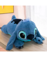 80cm Disney Giant Size Lilo&amp;Stitch Plush Stuffed Doll Sleeping Pillow - £63.62 GBP