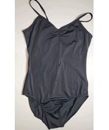 Dance Leotard Balera CL1610 Large Adult Ballet Contemporary Camisole Bla... - $17.99