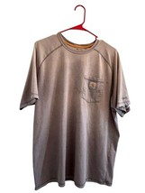 Carhartt Force Relaxed Midweight Short Sleeve Pocket T-Shirt Men XL Beig... - $28.61 CAD