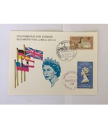 Alter Sammlerstück 1978 Deutschland Briefumschlag mit Briefmarken, Bonne - €2,61 EUR