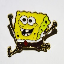 SpongeBob SquarePants Running with His Arms Raised Enamel Metal Pin NEW ... - £6.16 GBP