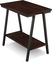 Leick Empiria Chairside End Table, Brown - £86.53 GBP