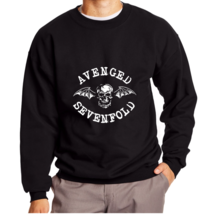 Avenged Sevenfold Men&#39;s Black Sweatshirt - £24.71 GBP