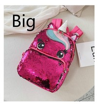 Sequins Children&#39;s Backpack Kids School Bags for Teenage Girls Backpack Cute Bac - £47.24 GBP