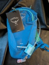Osprey Moki 1.5 Kids Bike Hydration Backpack Bag Bladder Sparrow Blue NEW - $36.62