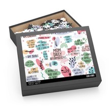 Personalised/Non-Personalised Puzzle, Affirmations, Mom, awd-1370, (120, 252, 50 - £19.71 GBP - £23.66 GBP