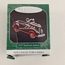 Hallmark Keepsake Mini Ornament 1937 Steelcraft Auburn Kiddie Car Luxury Edition - £12.83 GBP