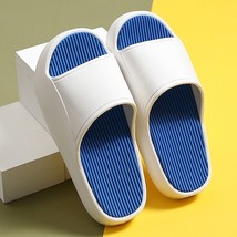 Women Outside Slippers Summer Runway Shoes Blue / White 44-45(fit 43-44) - £15.13 GBP